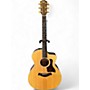 Used Taylor 214CE Deluxe Natural Acoustic Electric Guitar Natural