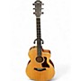 Used Taylor 214CE Deluxe Natural Acoustic Electric Guitar Natural