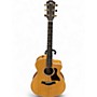 Used Taylor 214CE Deluxe Natural Acoustic Electric Guitar Natural