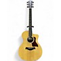 Used Taylor 214CE Deluxe Natural Acoustic Electric Guitar Natural