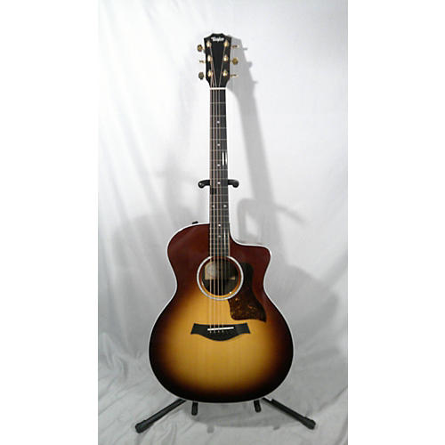 Taylor Used Taylor 214CE Deluxe Sandburst Acoustic Electric Guitar Sandburst