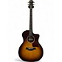 Used Taylor 214CE Deluxe Tobacco Sunburst Acoustic Electric Guitar Tobacco Sunburst