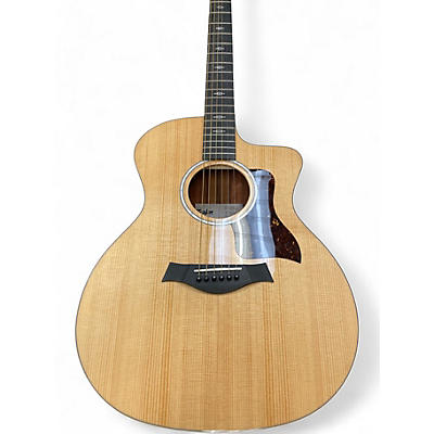 Used Taylor 214CE K DLX NATURAL Acoustic Electric Guitar