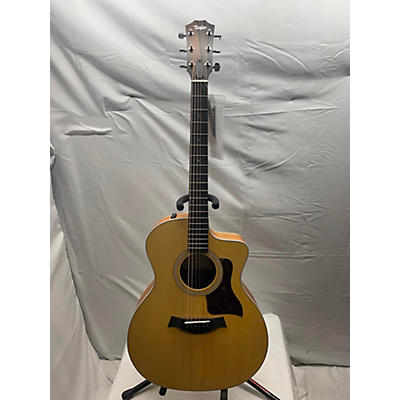 Taylor Used Taylor 214CE Koa Natural Acoustic Electric Guitar