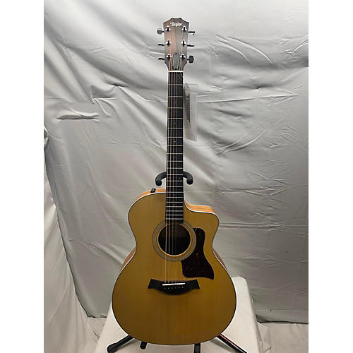 Taylor Used Taylor 214CE Koa Natural Acoustic Electric Guitar Natural