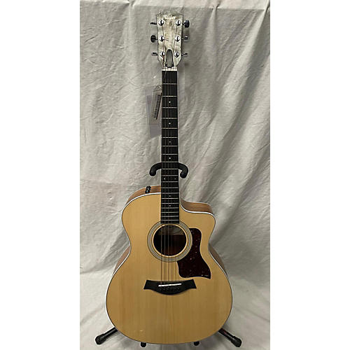 Taylor Used Taylor 214CE Koa Natural Acoustic Electric Guitar Natural