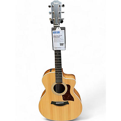 Taylor Used Taylor 214CE Koa Natural Acoustic Electric Guitar