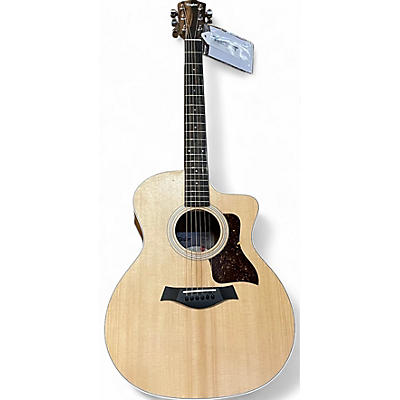 Taylor Used Taylor 214CE Koa Natural Acoustic Electric Guitar