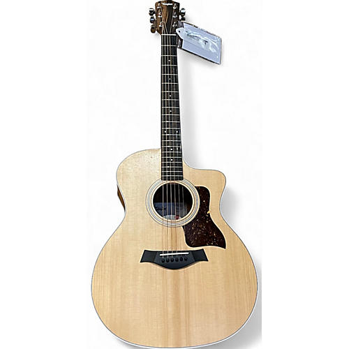 Taylor Used Taylor 214CE Koa Natural Acoustic Electric Guitar Natural