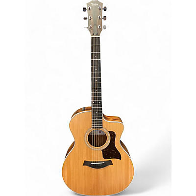 Taylor Used Taylor 214CE Koa Natural Acoustic Electric Guitar