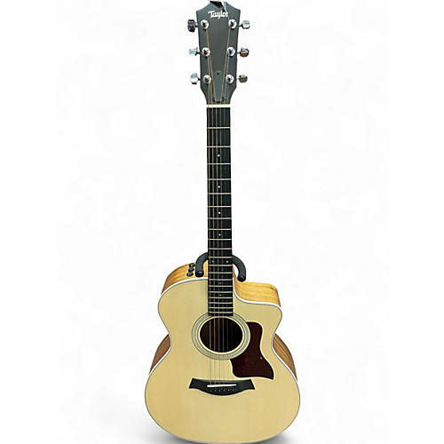 Used Taylor 214CE Koa Natural Acoustic Electric Guitar Natural