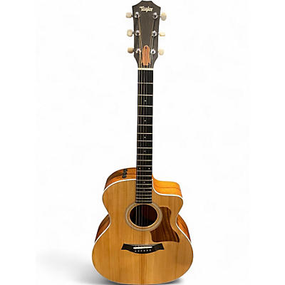 Used Taylor 214CE Koa Natural Acoustic Electric Guitar