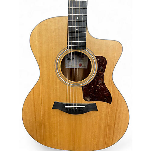Used Taylor 214CE Koa Natural Acoustic Electric Guitar Natural