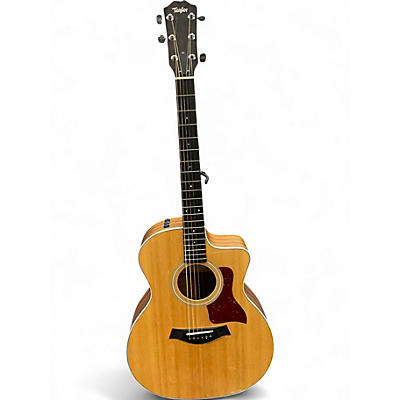 Used Taylor 214CE Koa Natural Acoustic Electric Guitar