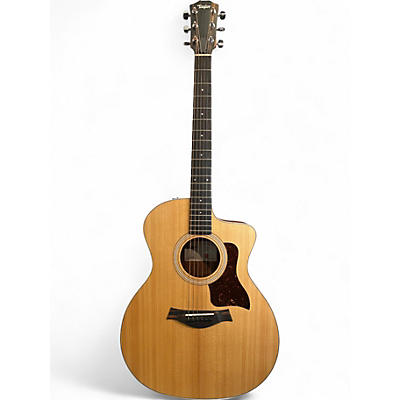 Used Taylor 214CE Koa Natural Acoustic Electric Guitar