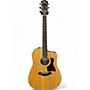 Used Taylor 214CE Koa Natural Acoustic Electric Guitar Natural