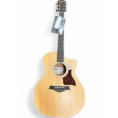 Used Taylor 214CE Koa Natural Acoustic Electric Guitar