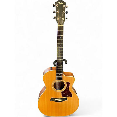 Used Taylor 214CE Koa Natural Acoustic Electric Guitar