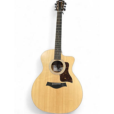 Used Taylor 214CE Koa Natural Acoustic Electric Guitar