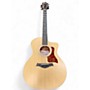 Used Taylor 214CE Koa Natural Acoustic Electric Guitar Natural