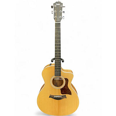 Used Taylor 214CE Koa Natural Acoustic Electric Guitar