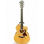 Used Taylor 214CE Koa Natural Acoustic Electric Guitar Natural