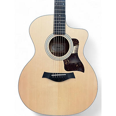 Used Taylor 214CE Koa Natural Acoustic Electric Guitar