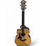 Used Taylor 214CE Left Handed Natural Acoustic Electric Guitar Natural