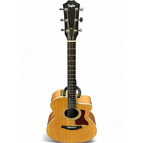 Used Taylor 214CE NATURAL Acoustic Electric Guitar NATURAL