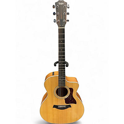 Used Taylor 214CE NATURAL Acoustic Electric Guitar