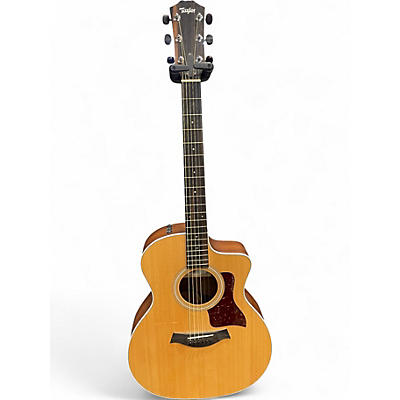 Used Taylor 214CE NATURAL Acoustic Electric Guitar