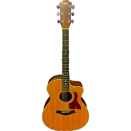 Taylor Used Taylor 214CE Natural Acoustic Electric Guitar Natural