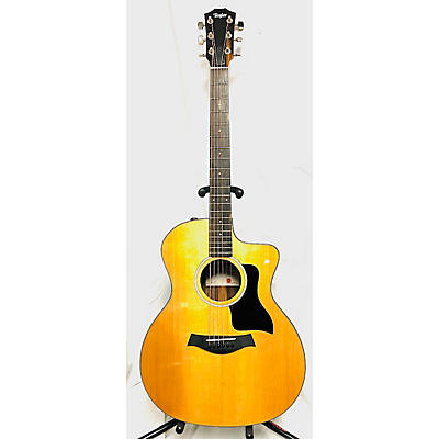 Taylor Used Taylor 214CE Natural Acoustic Electric Guitar