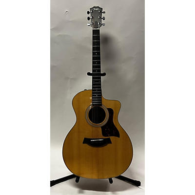 Taylor Used Taylor 214CE Natural Acoustic Electric Guitar