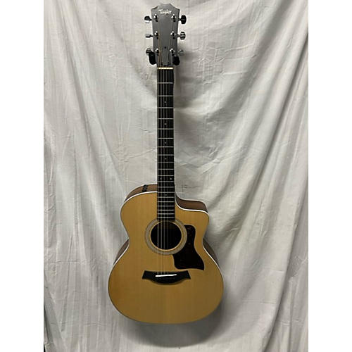 Taylor Used Taylor 214CE Natural Acoustic Electric Guitar Natural