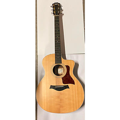 Taylor Used Taylor 214CE Natural Acoustic Electric Guitar