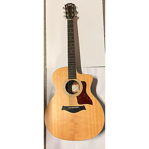 Taylor Used Taylor 214CE Natural Acoustic Electric Guitar Natural