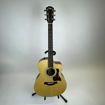 Taylor Used Taylor 214CE Natural Acoustic Electric Guitar