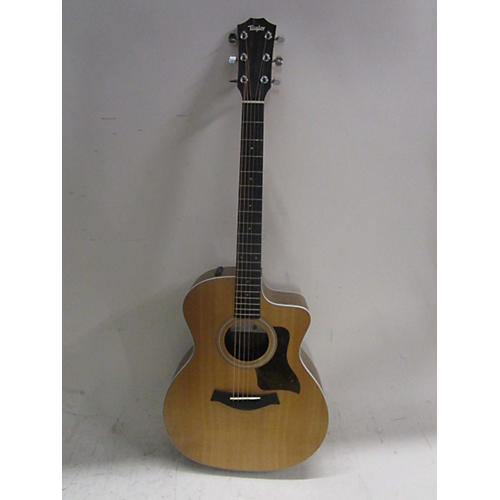 Taylor Used Taylor 214CE Natural Acoustic Electric Guitar Natural