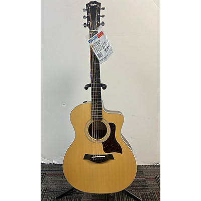 Taylor Used Taylor 214CE Natural Acoustic Electric Guitar