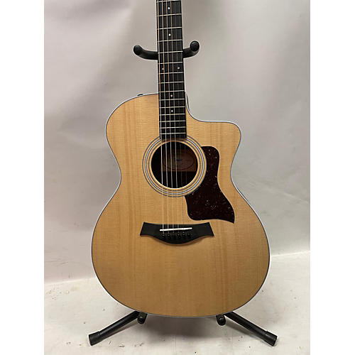 Taylor Used Taylor 214CE Natural Acoustic Electric Guitar Natural