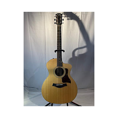 Taylor Used Taylor 214CE Natural Acoustic Electric Guitar