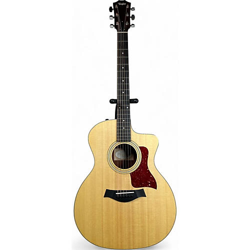 Taylor Used Taylor 214CE Natural Acoustic Electric Guitar Natural