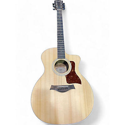 Taylor Used Taylor 214CE Natural Acoustic Electric Guitar