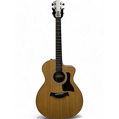 Taylor Used Taylor 214CE Natural Acoustic Electric Guitar