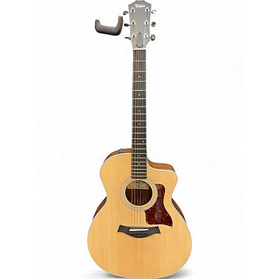 Taylor Used Taylor 214CE Natural Acoustic Electric Guitar