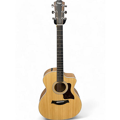 Taylor Used Taylor 214CE Natural Acoustic Electric Guitar Natural