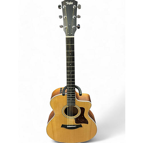 Taylor Used Taylor 214CE Natural Acoustic Electric Guitar Natural