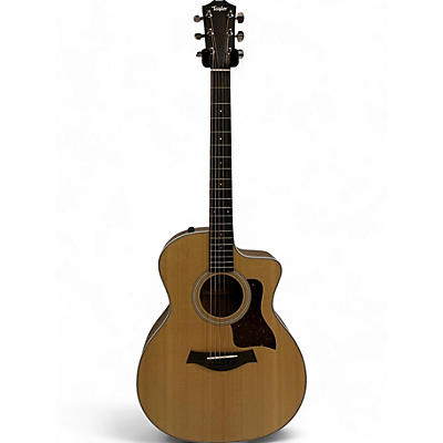 Taylor Used Taylor 214CE Natural Acoustic Electric Guitar