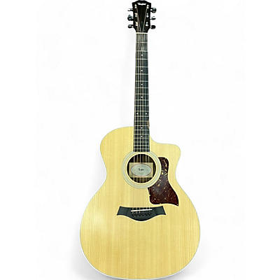 Taylor Used Taylor 214CE Natural Acoustic Electric Guitar